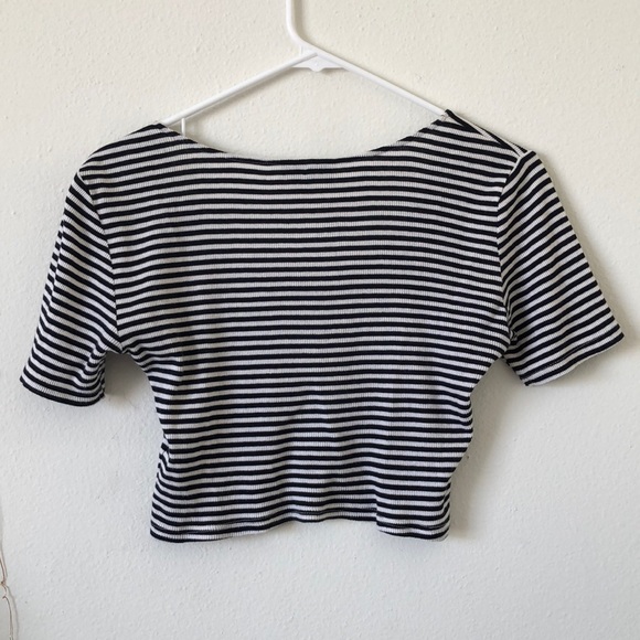 Top shop striped crop top - Picture 2 of 3